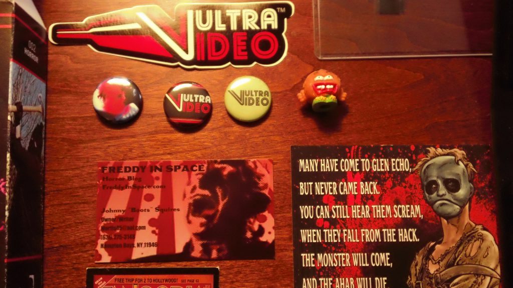 Vultra Video buttons and sticker