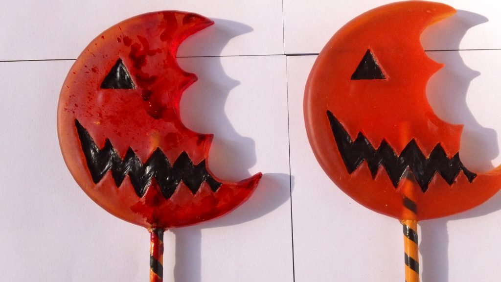 Trick r Treat lollipops Halloween