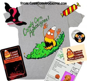 Candy Corn Apocalypse Halloween Club Shirt