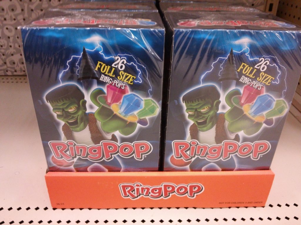 Halloween Ring Pops