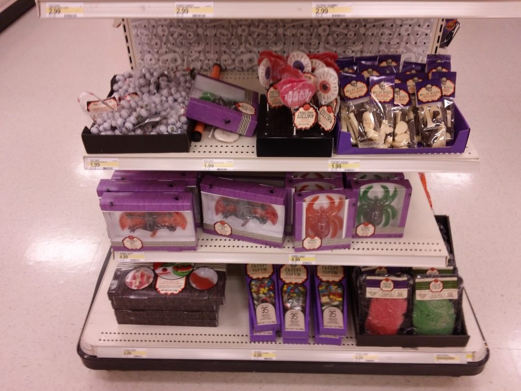 Target Halloween candy 