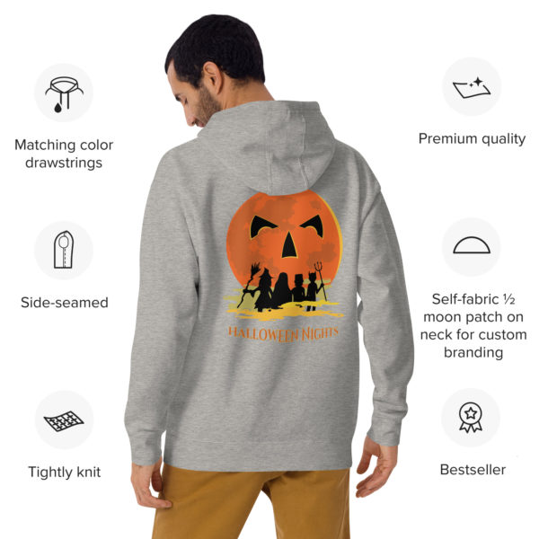 "Halloween Nights" Unisex Hoodie - Image 4