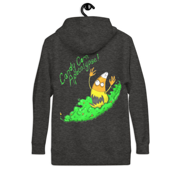 Candy Corn Apocalypse  Unisex Hoodie - Image 4