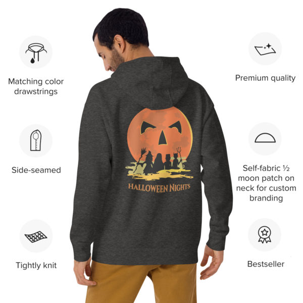 "Halloween Nights" Unisex Hoodie - Image 3
