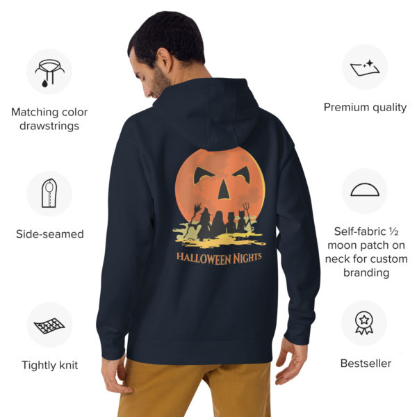 "Halloween Nights" Unisex Hoodie - Image 2