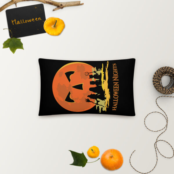 Halloween Nights Throw Pillow - Image 6