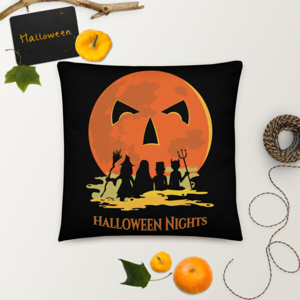 Halloween Nights Throw Pillow - Image 10