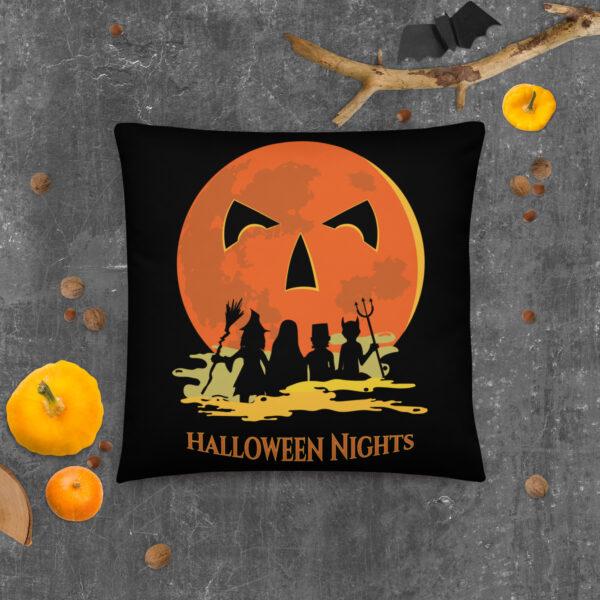 Halloween Nights Throw Pillow - Image 9