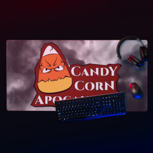 Candy Corn Apocalypse Gaming mouse pad